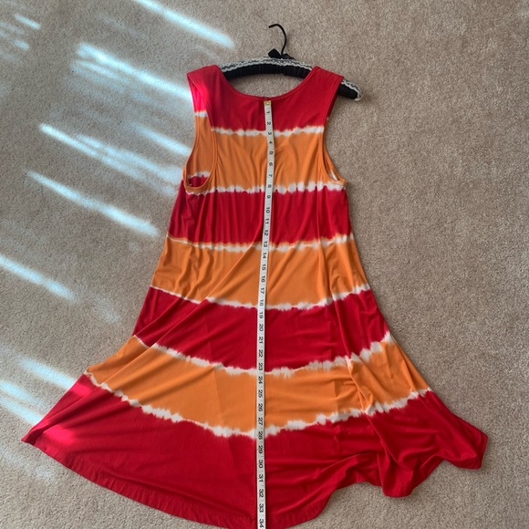 CALVIN KLEIN SLEEVELESS DRESS SIZE M/L - Picture 2 of 9